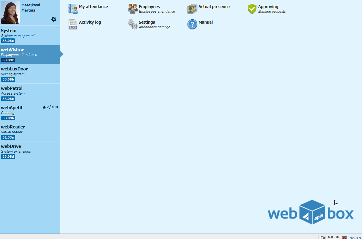Assigning a work mode