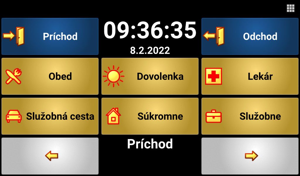 Načítanie otlačku prsta